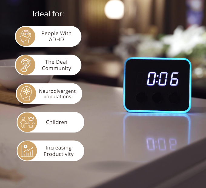 Visual timers for ADHD: why your brain needs to see time, not read it